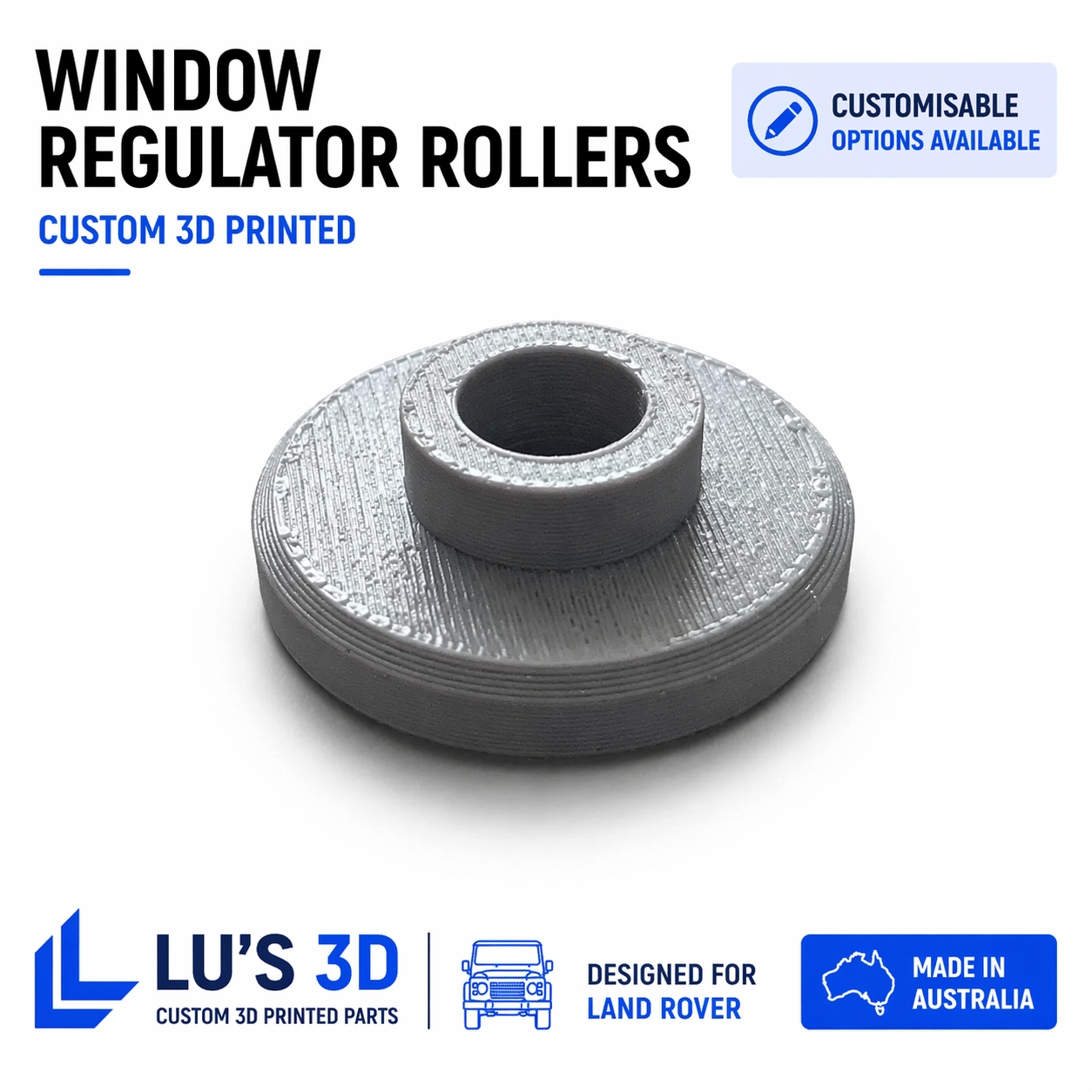Discovery 1 & 2 Window Regulator Roller