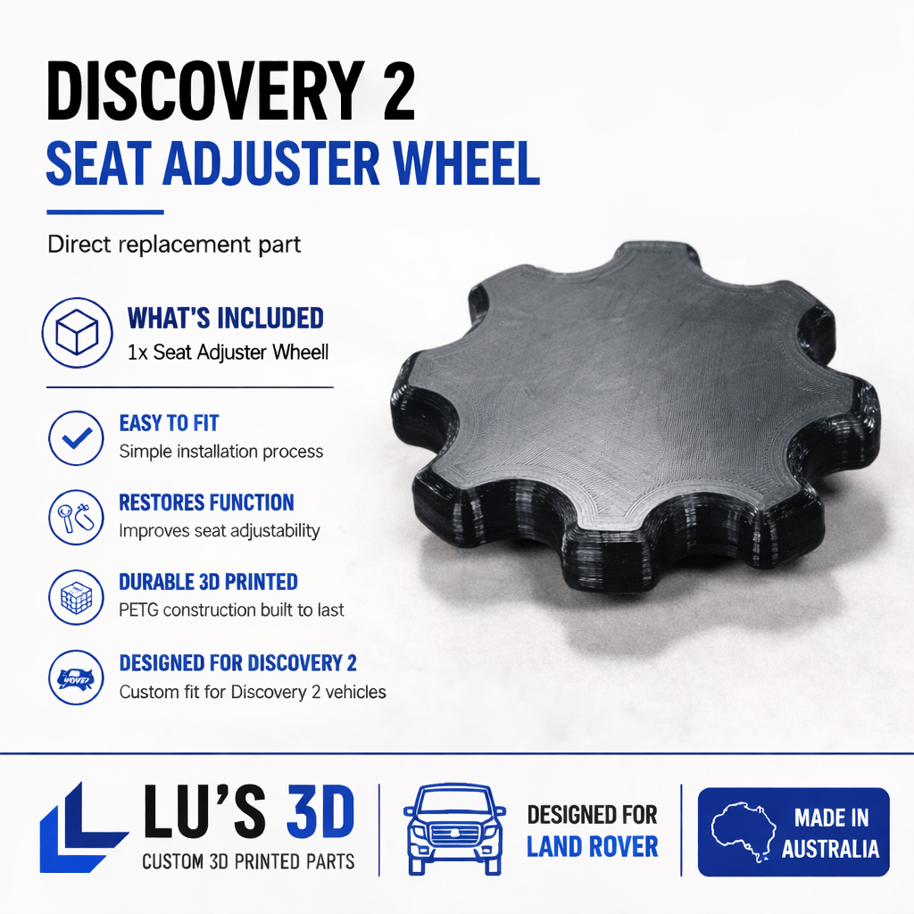 Discovery 2 Front Seat Adjustment Wheels