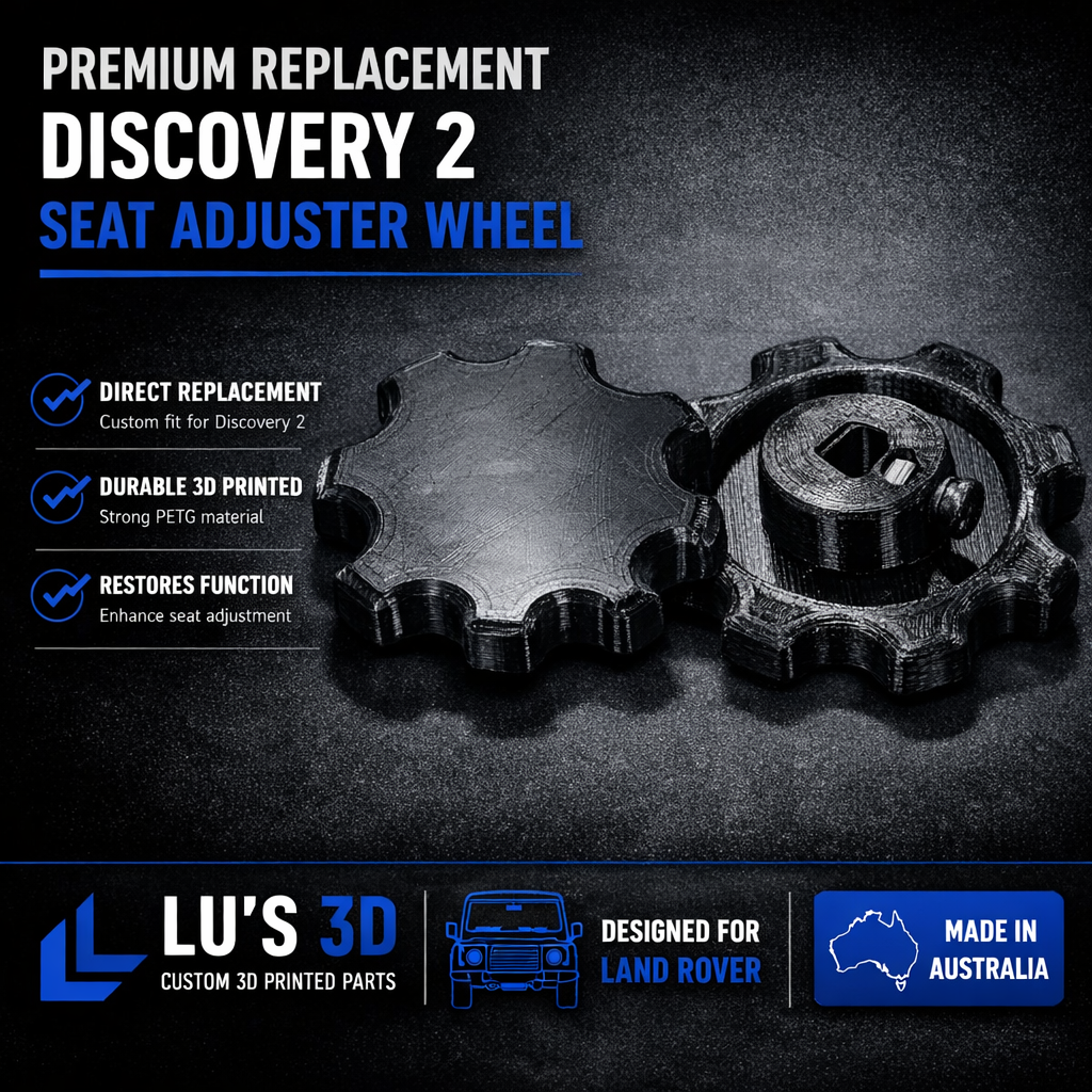 Discovery 2 Front Seat Adjustment Wheels