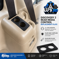 Discovery 2 Rear Media Control Plate (Dual 12V Socket Panel)