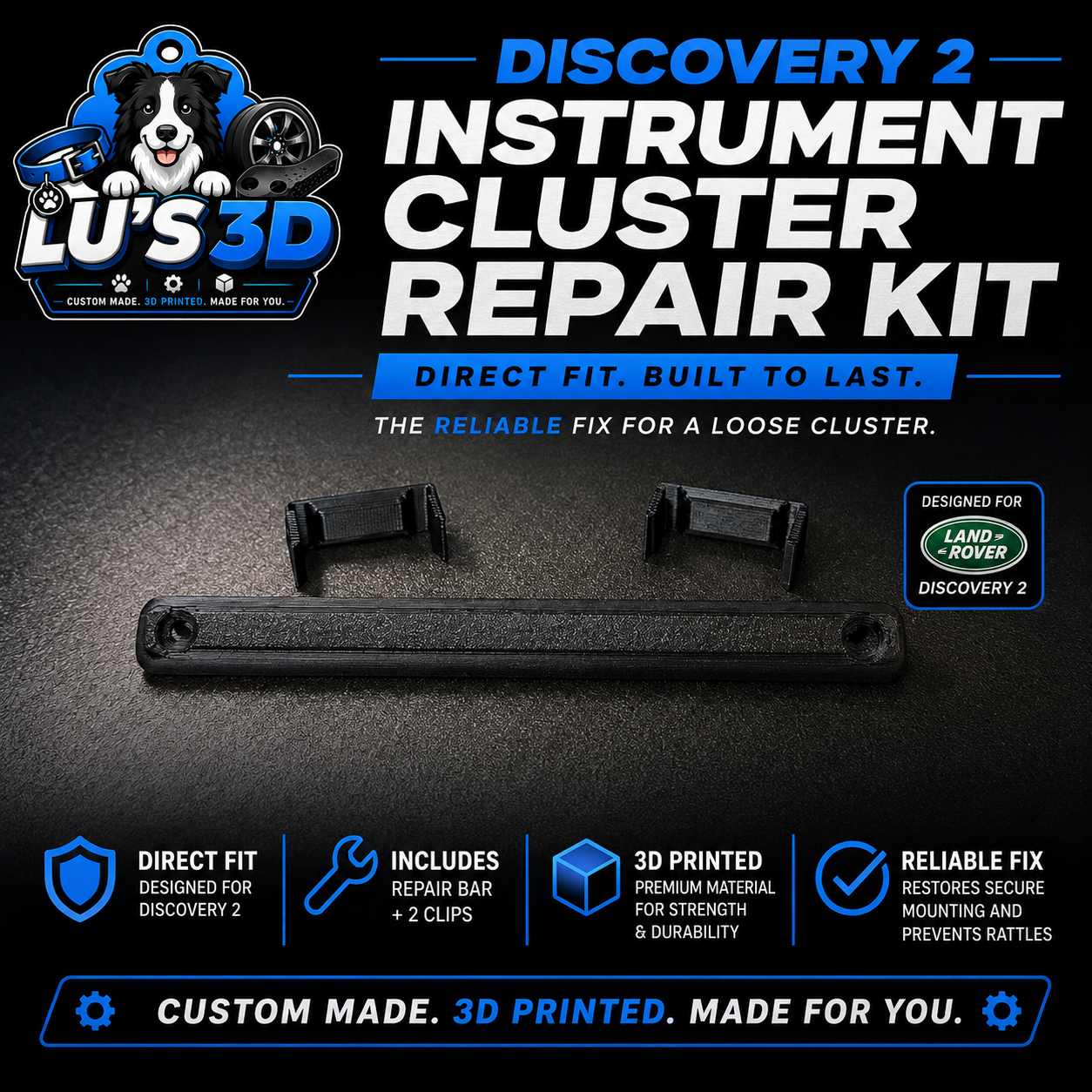 Discovery 2 Instrument Cluster Repair Kit