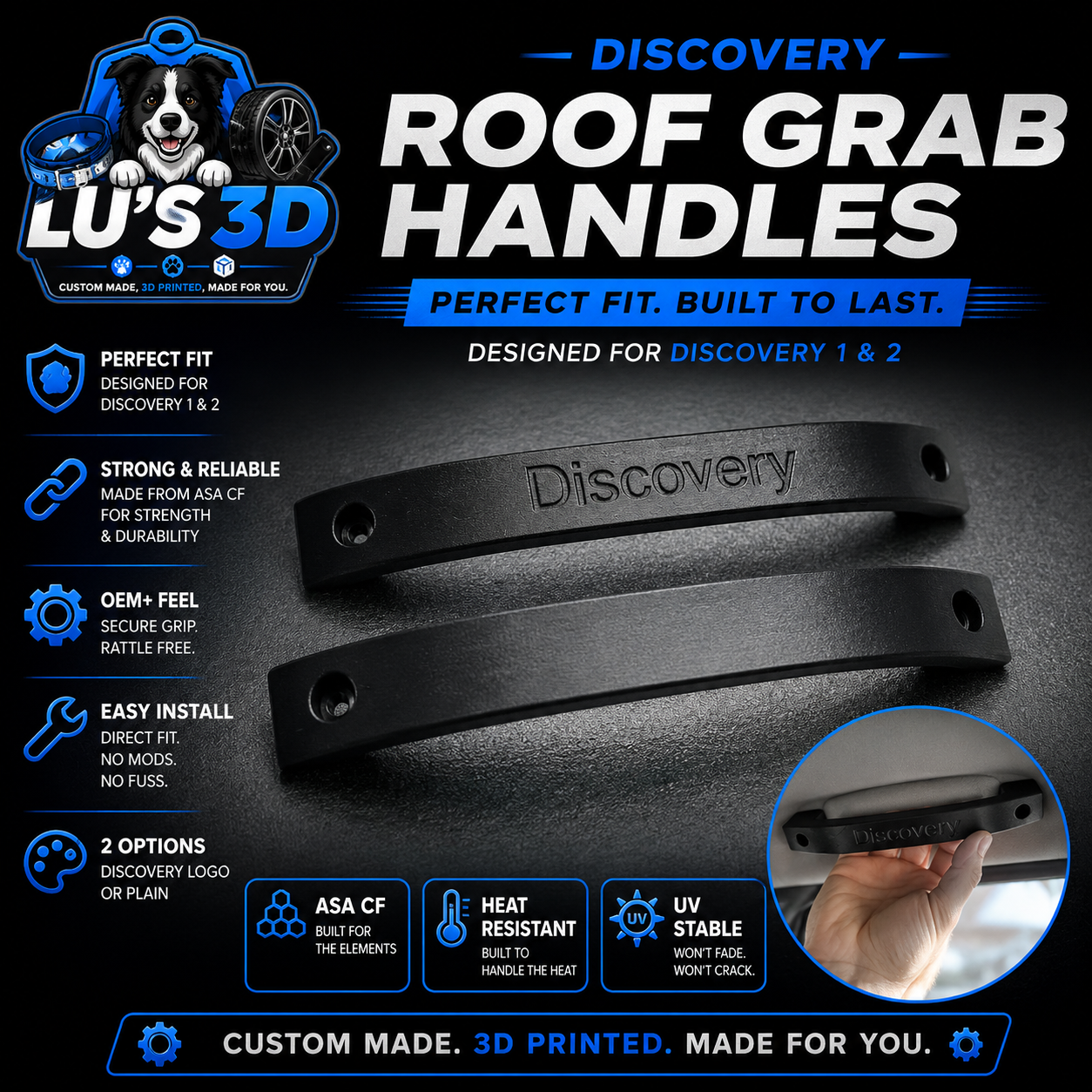 Discovery 2 Grab Handles
