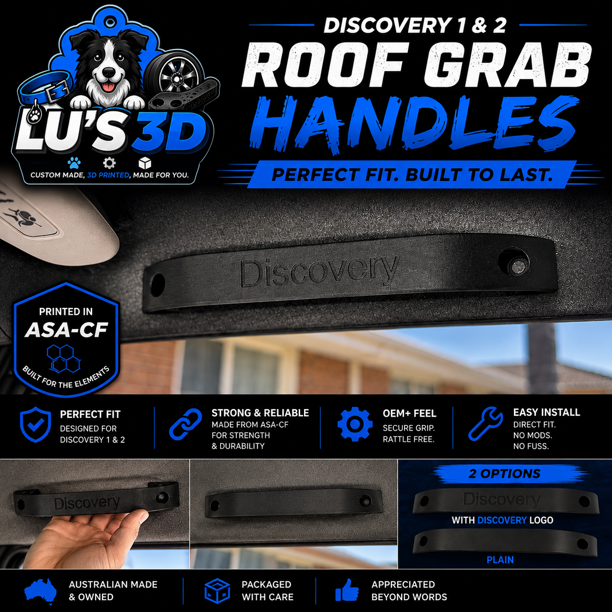 Discovery 2 Grab Handles